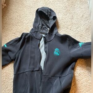 Adidas Real Madrid 2017/18 Tech Zip Up